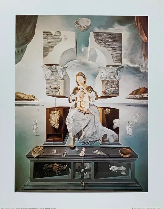 Salvador Dali (1904-1989) - The Madonna of Port Lligat, 1949 - Artprint - 50 x 40 cm