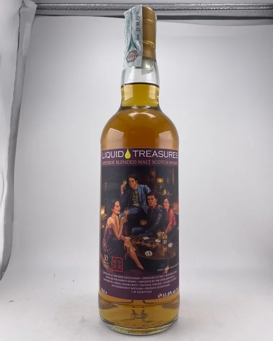 Speyside Blended Malt 1992 30 years old Exclusively for Macau Market - Liquid Treasures - b. 2022 - 70cl