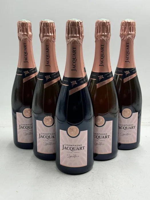 Jacquart, signature Rosé - Champagne Rosé - 6 Bottles (0.75L)