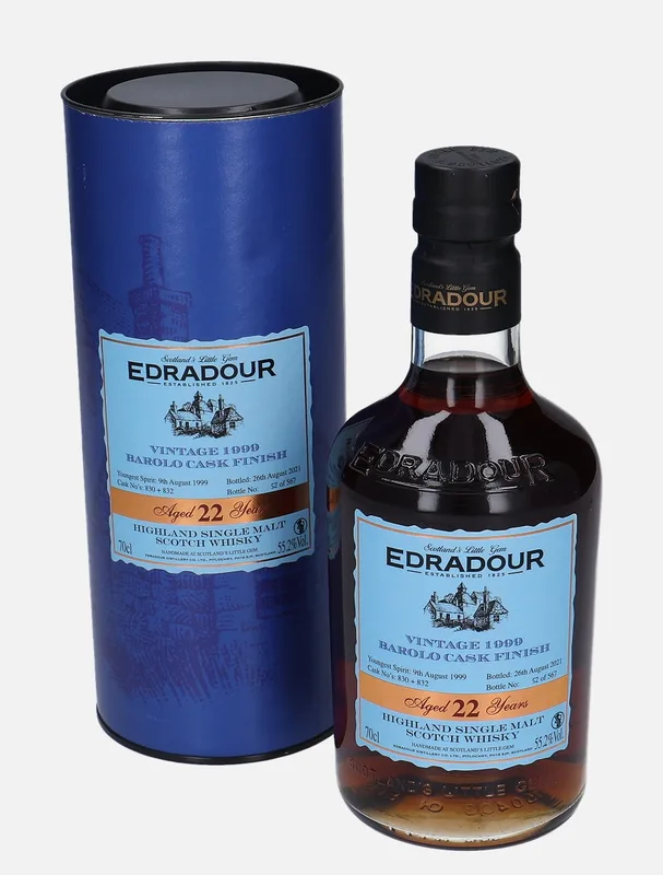 Edradour – 1999 22 Year Old (70cl, 55.2%)