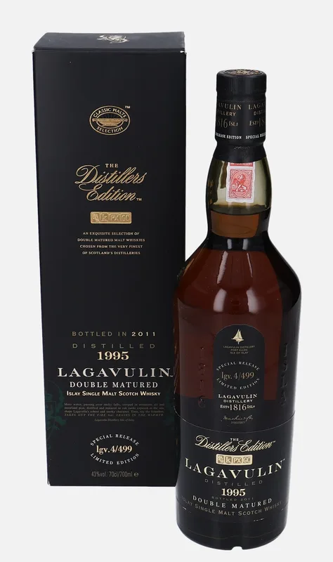 Lagavulin – 1995 Distillers Edition Double Matured lgv. 4/499