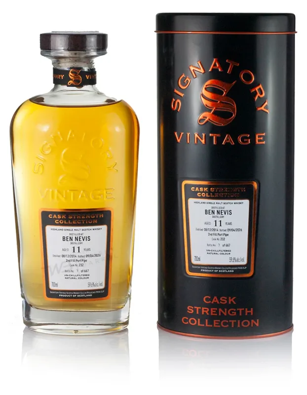Ben Nevis – 11 Year Old 2014 Signatory Cask Strength