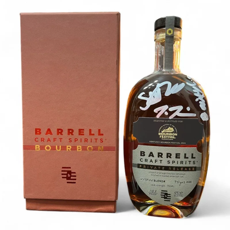 Barrell Craft Spirits 7 Year Old Private Release Cask Strength Bourbon Kentucky Bourbon Festival 2024 Exclusive (75cl, 59.5%)