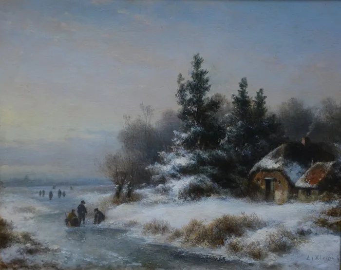 Lodewijk Johannes Kleijn (1817-1897) - IJsgezicht