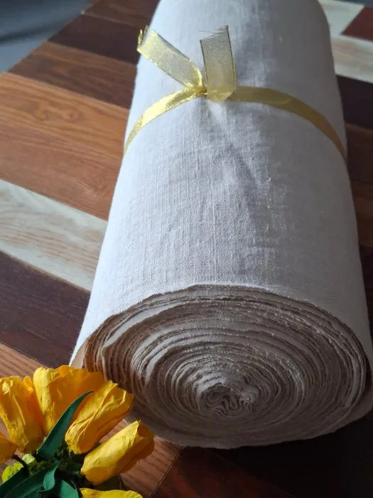 Large and Rare Ancient Hemp Roll - 16 meters - Textile - 1600 cm - 78 cm