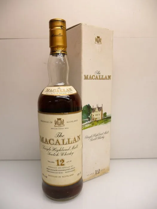 Macallan 12 years old - b. 1980s - 75cl