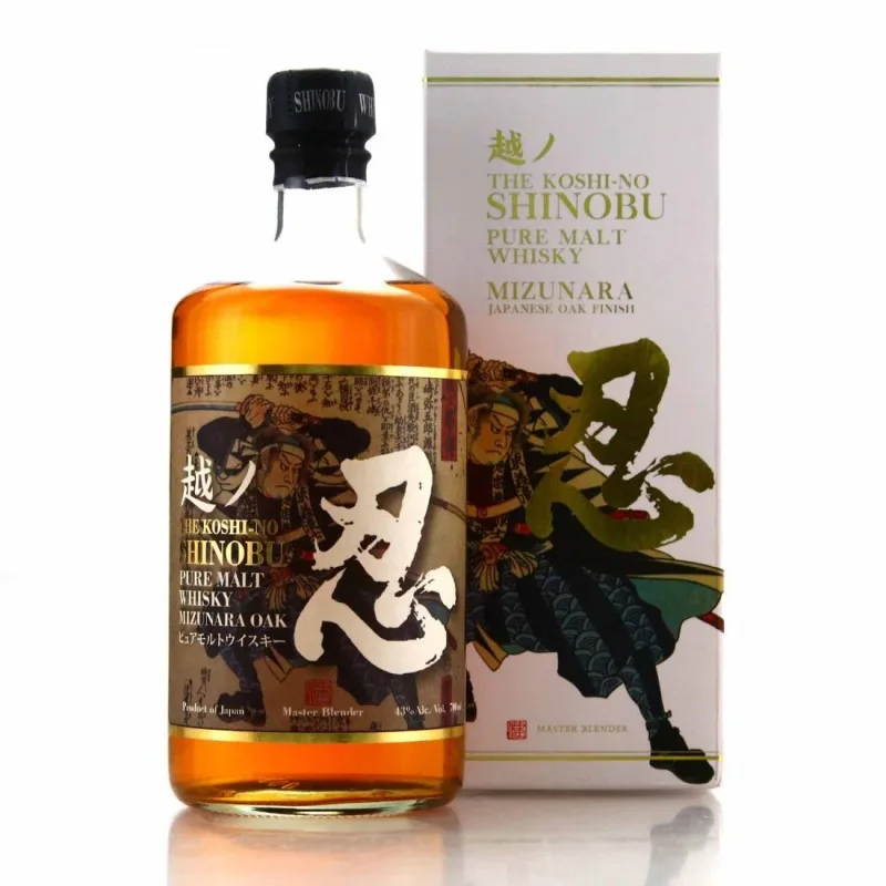 Shinobu Koshi-No Pure Malt Mizunara Oak (70cl, 43%)