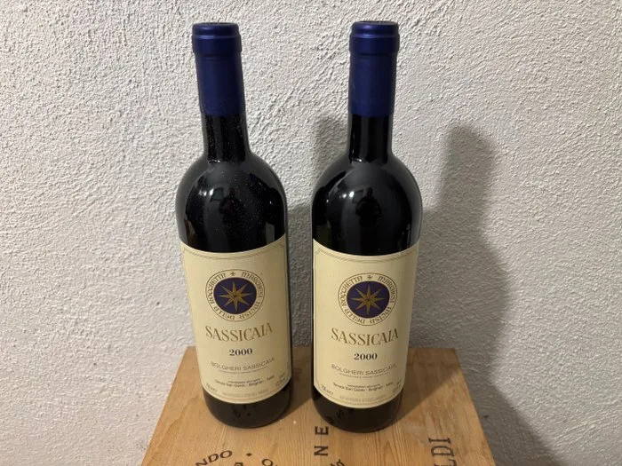 2000 Tenuta San Guido, Bolgheri, Sassicaia - Tuscany - 2 Bottles (0.75L)