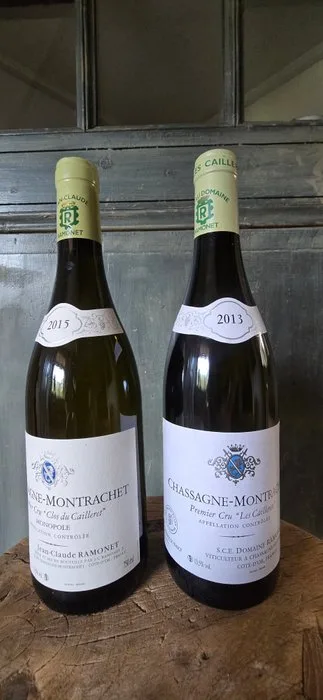 2013 Ramonet "Les Caillerets" & 2015 "Clos du Cailleret" - Chassagne-Montrachet 1er Cru - 2 Bottles (0.75L)