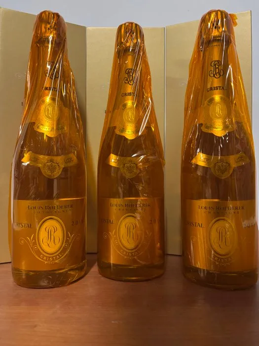 2016 Louis Roederer, Cristal - Champagne Brut - 3 Bottle (0.75L)