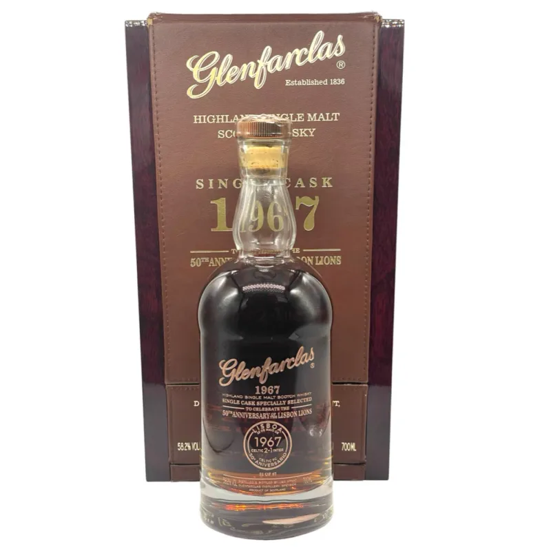 Glenfarclas – 1967 50 Year Old 50th Anniversary of the Lisbon Lions (70cl, 58.2%)