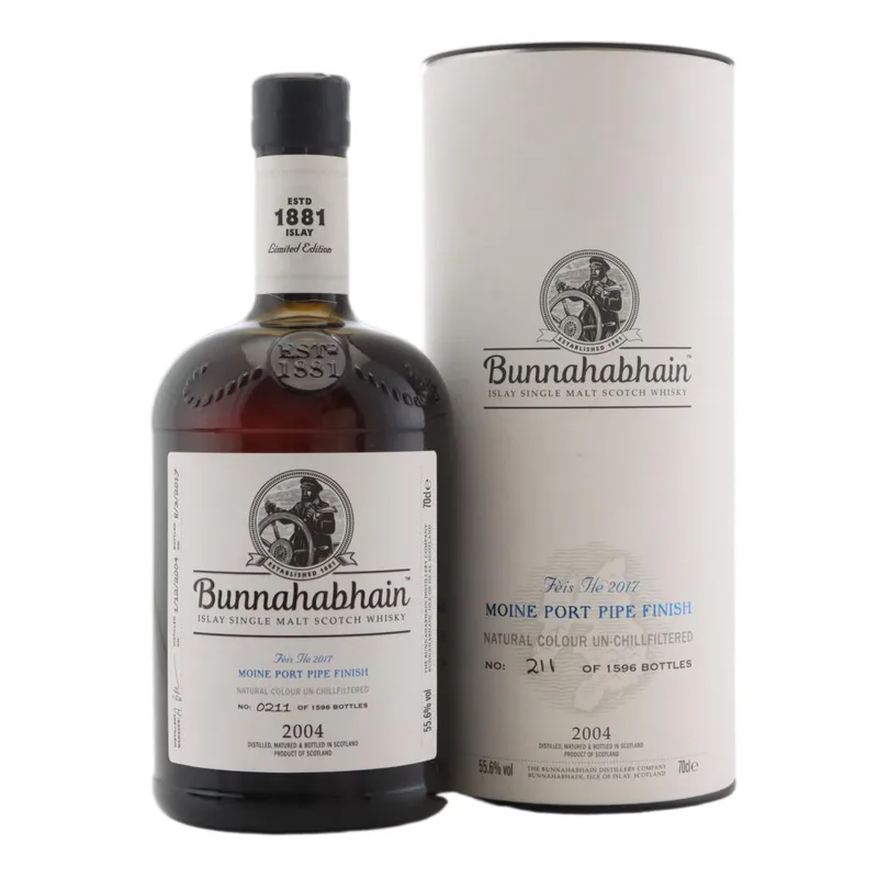 Bunnahabhain – 2004 Mòine Port Pipe Finish