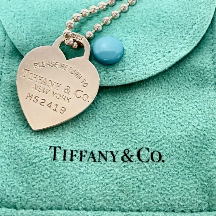 Tiffany & Co. - Necklace - Return to Tiffany Heart Tag Pendant Silver - Long