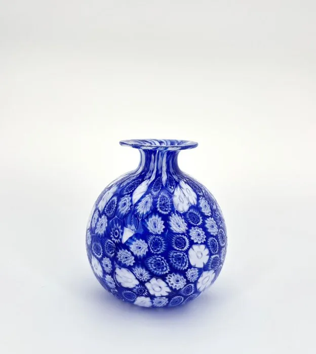Vase - Murano glass - Murrine vase