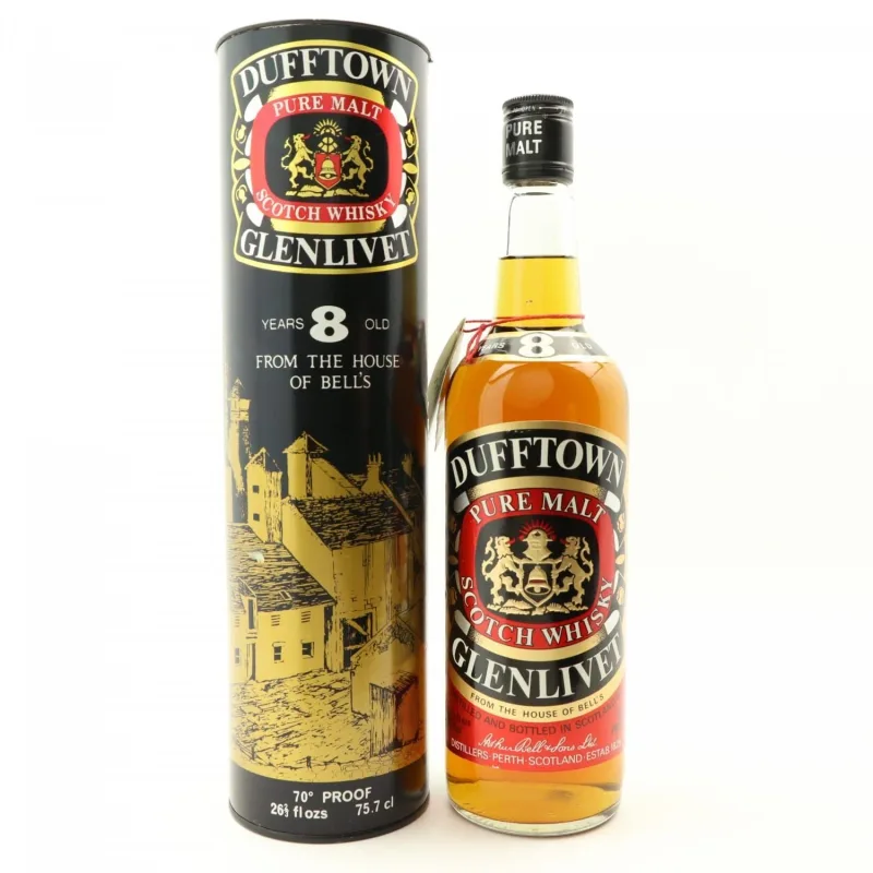 Dufftown-Glenlivet 8 Year Old (Late 1970s Bottling)
