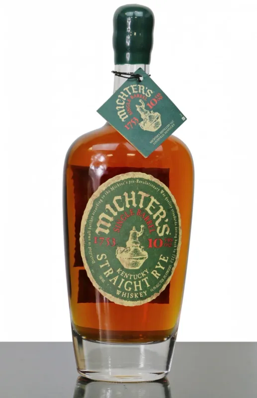 Michter's Single Barrel 10 Year Old Kentucky Straight Rye Whiskey - Distilled 2010, Bottled 2020 (70cl, 46.4%)