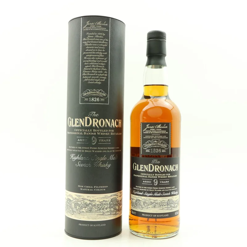 Glendronach – 9 Year Old ‘Darth Vader’ Danish Release (70cl, 48%)