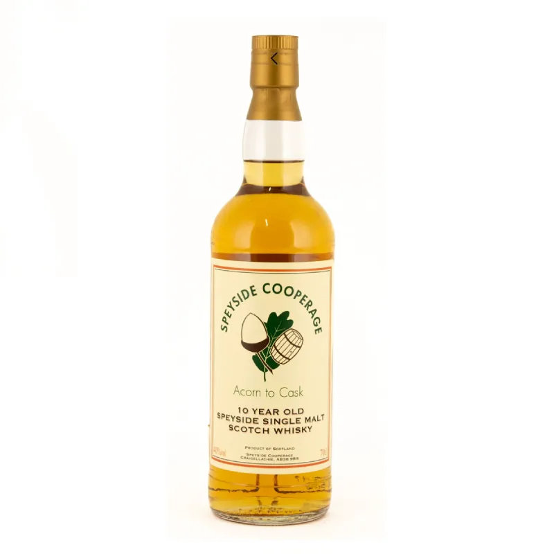 Speyside Cooperage 10 Year Old Acorn to Cask Speyside Single Malt Scotch Whisky (2016) (70cl, 40%)