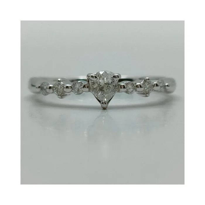 Ring Platinum Diamond (Natural) - Diamond