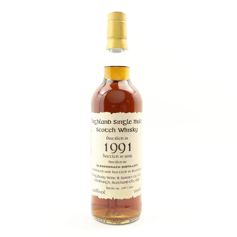 Glendronach – 1991 34 Year Old Kingsbury