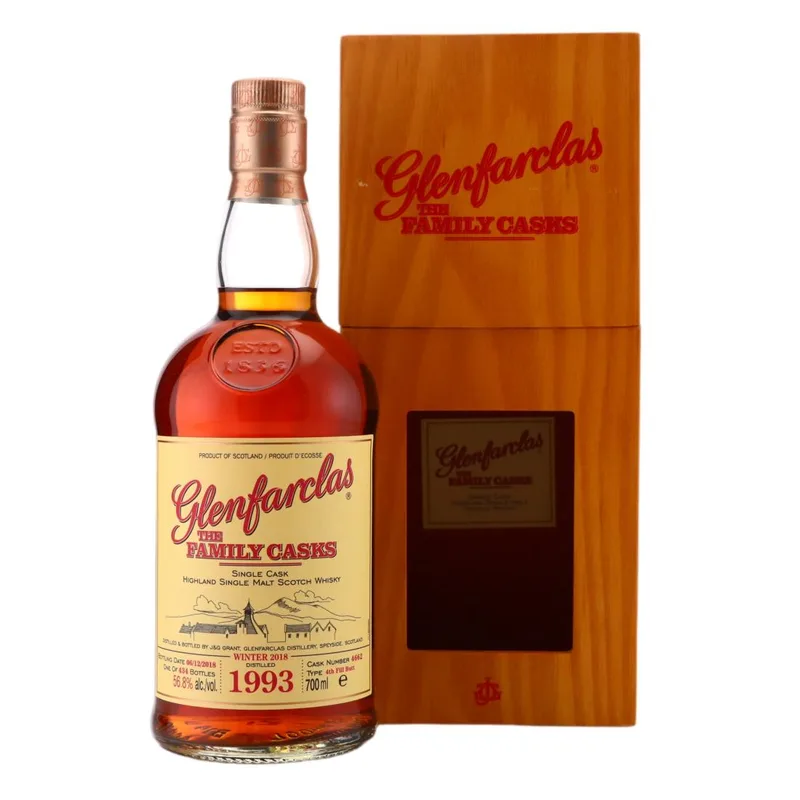 Glenfarclas – 1993 Family Cask #4662 / Winter 2018 (70cl, 56.80%)