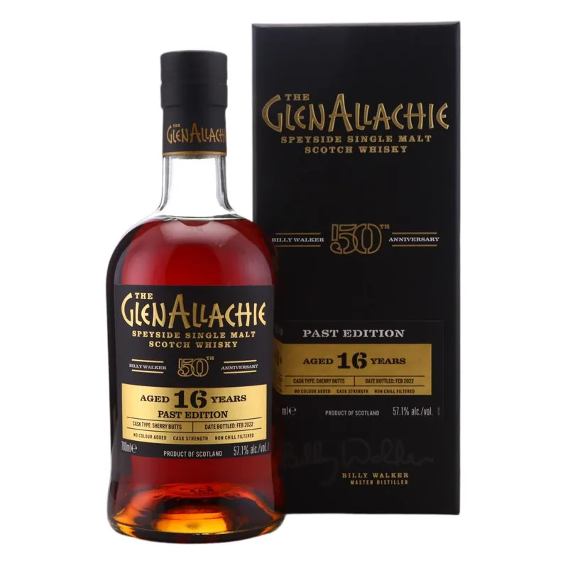 Glenallachie – Past Edition 16 Year Old - Billy Walker 50th Anniversary