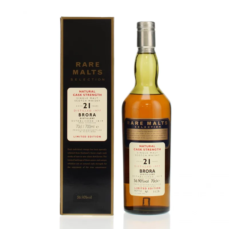 Brora – 1977 21 Year Old Rare Malts
