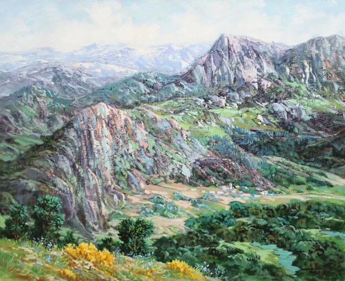 Francisco Bueno Martinez (1933-1989) - Los Picos de Europa (Santander)