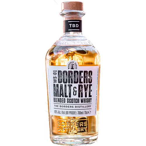 Borders WS:01 Malt & Rye (70cl, 40%)