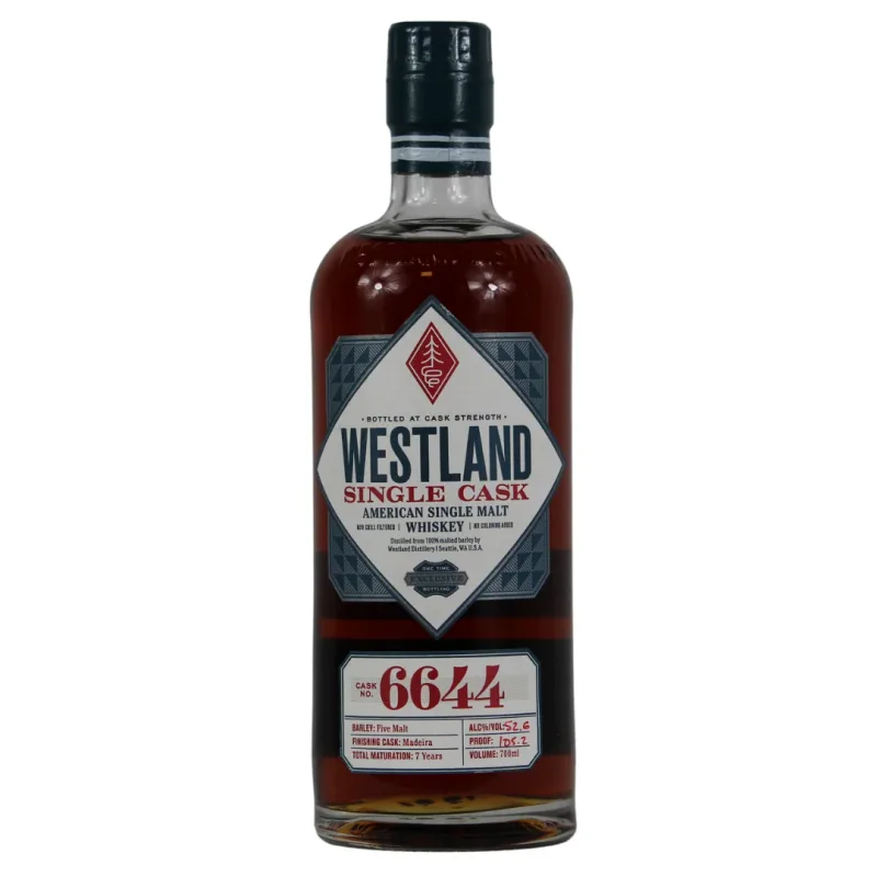 Westland – 7 Year Old Madeira Single Cask #6644 American Single Malt