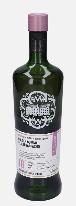 Glen Garioch – 2003 18 Year Old The Scotch Malt Whisky Society 19.66