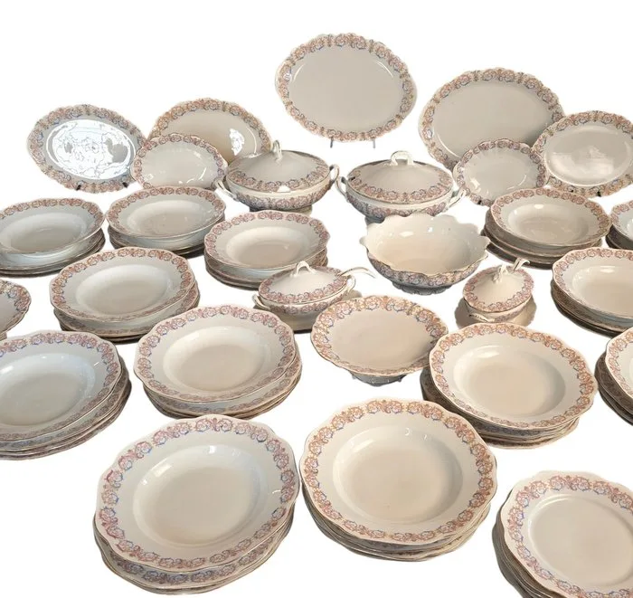 Rarissimo Théodore Haviland, - Table service (76) - Porcelain - Limoges / KPM Germany
