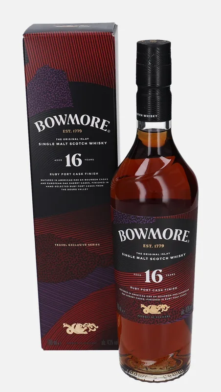 Bowmore – 16 Year Old Travel Exclusive Series (70cl, 43%)