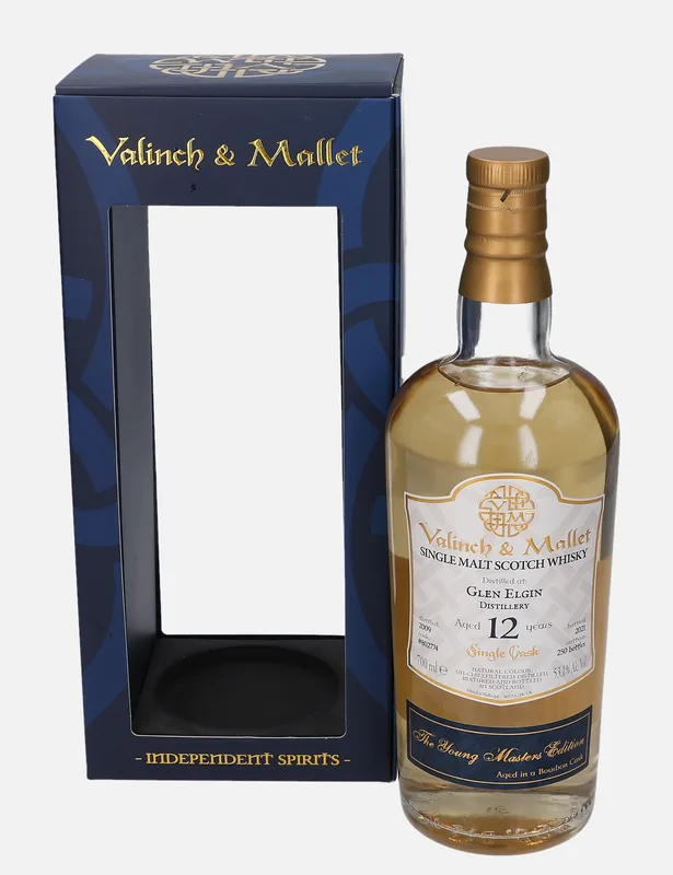 Glen Elgin – 2009 12 Year Old Valinch & Mallet The Young Masters Edition