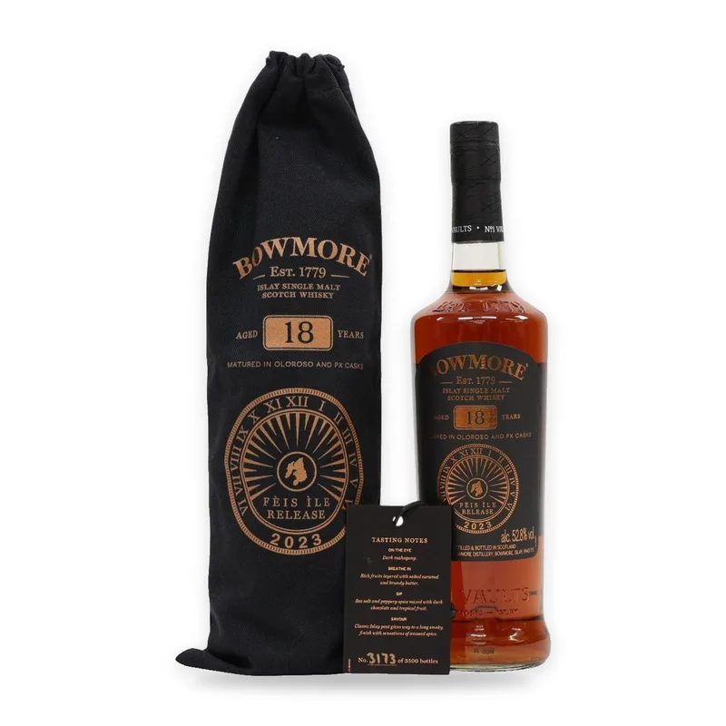 Bowmore – 18 Year Old - Fèis Ìle 2023 (70cl, 52.8%)