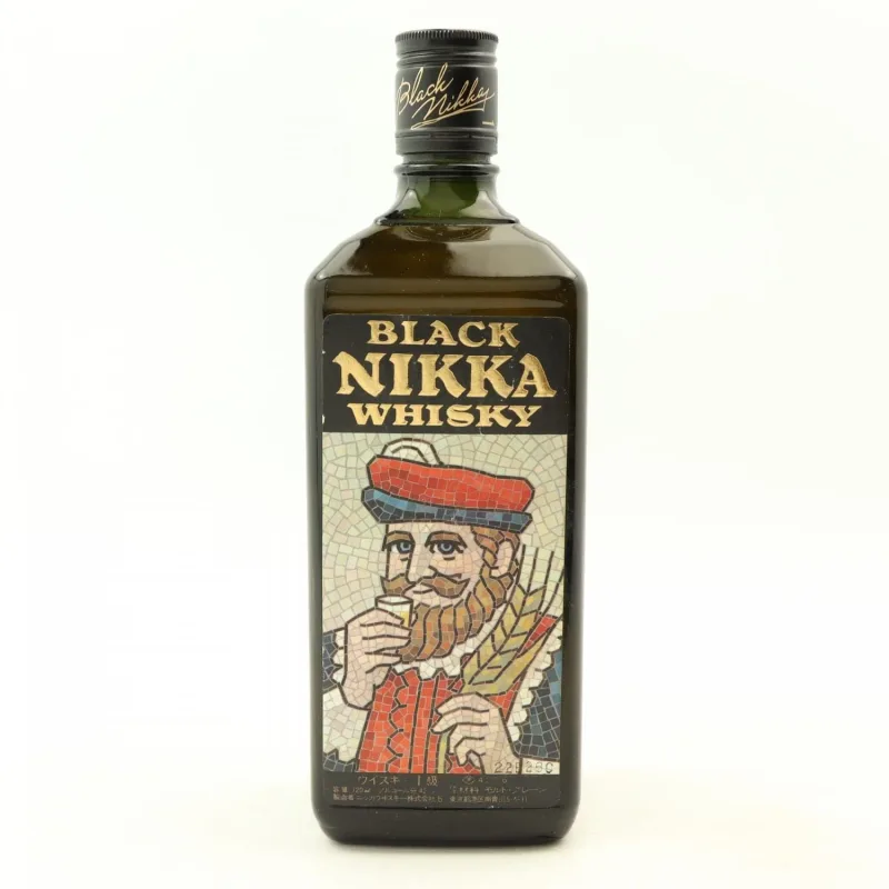 Nikka Black Special Whisky Mosaic Graphic (1980s) (72cl, 42%)