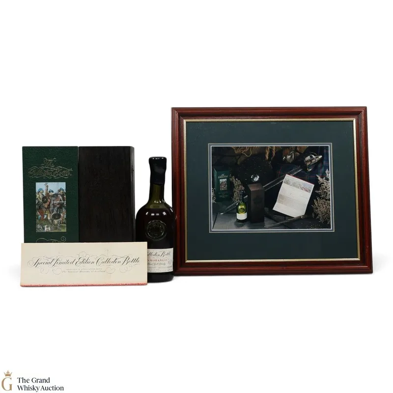 Glenmorangie – 1971 The Culloden Bottle & Framed Print (70cl, 43%)