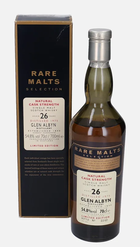 Glen Albyn – 1975 26 Year Old Rare Malts Selection