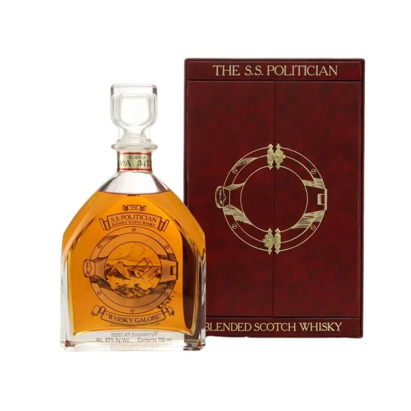 The S.S. Politician Blended Scotch 75cl (75cl, 43.00%)