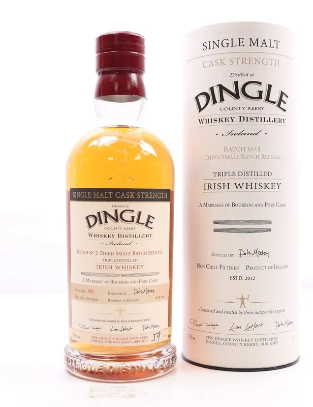 Dingle – Single Malt Cask Strength B3 Bottle No. 349