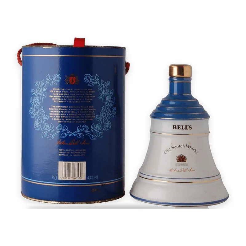 Bell's Decanter - Queen Mother's 90th Birthday