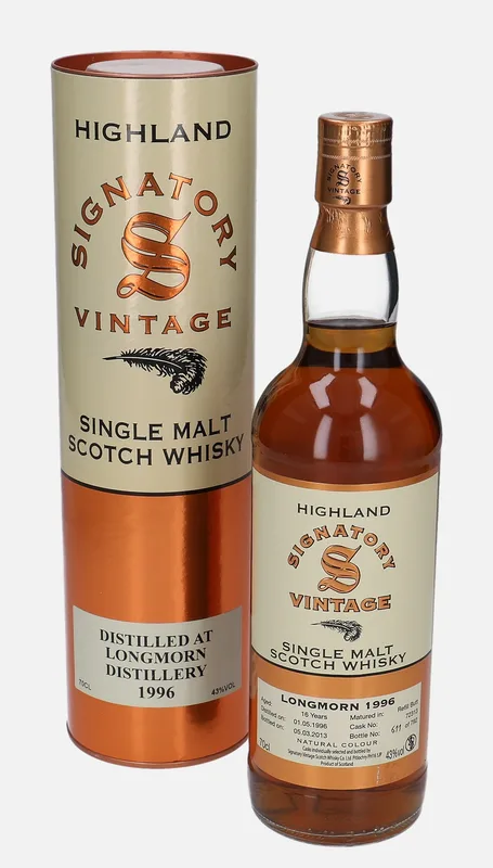 Longmorn – 1996 16 Year Old Signatory Vintage Scotch Whisky Co.