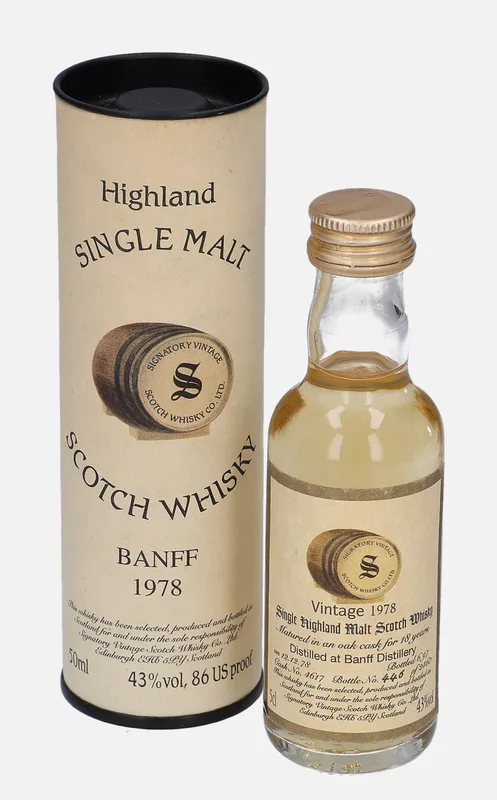 Banff – 1978 18 Year Old Signatory Vintage Scotch Whisky Co.