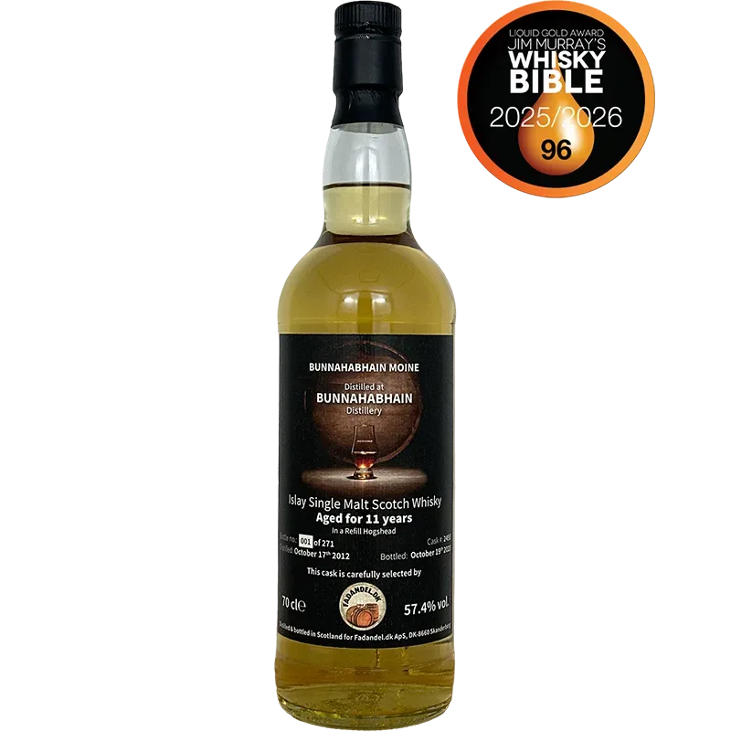 Bunnahabhain – Moine 11 Year Old 2012 (70cl, 57.4%)