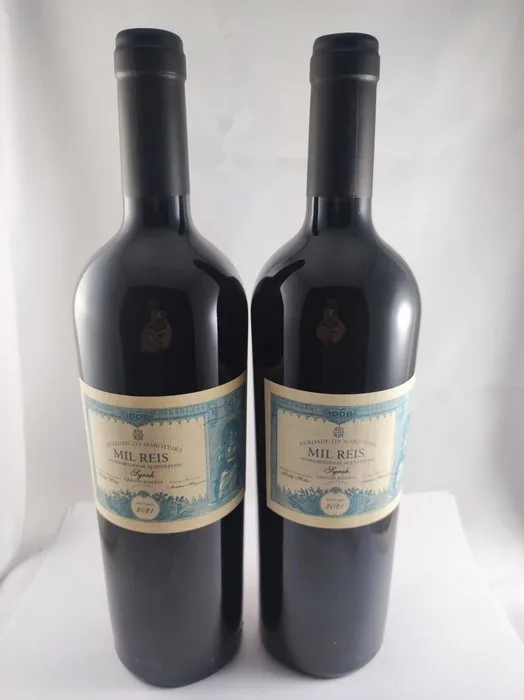 2021 Herdade da Maroteira 'Mil Reis' Grande Reserva Syrah - Alentejo - 2 Bottles (0.75L)