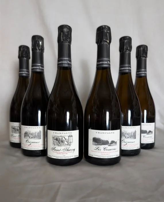 Chartogne Taillet, Les Couarres, Saint-Thierry, Orizeaux - Champagne Extra Brut - 3 Bottles (0.75L)