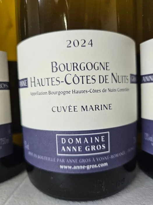 2024 Anne Gros "Cuvée Marine" - Bourgogne Hautes Cotes de Nuits - 6 Bottles (0.75L)