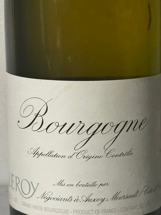2016 Maison Leroy, - White Burgundy - 1 Bottle (0.75L)