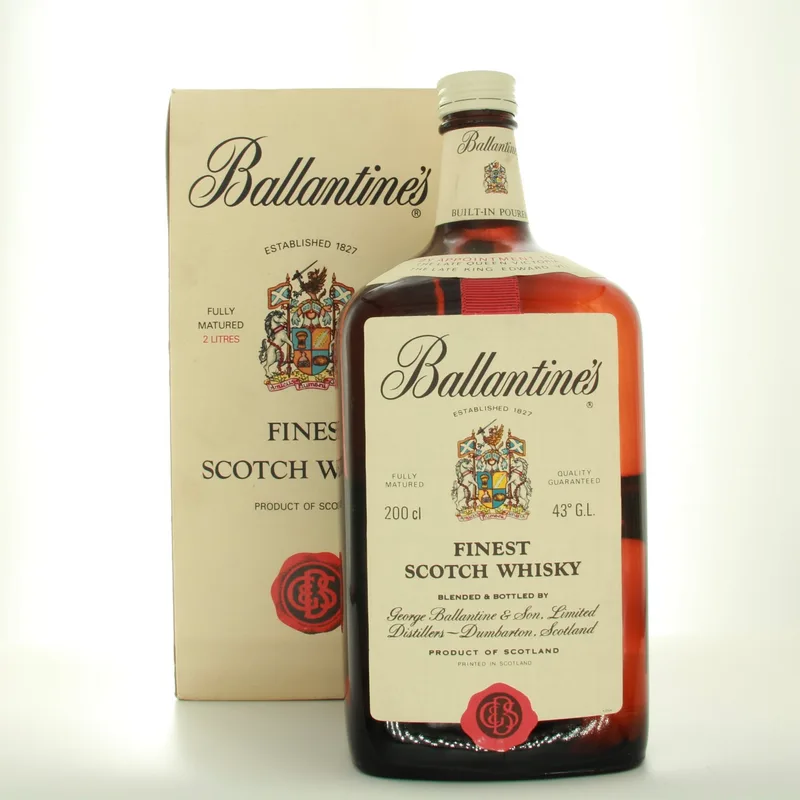 Ballantine’s Finest 2lt 1970s (200cl, 43%)