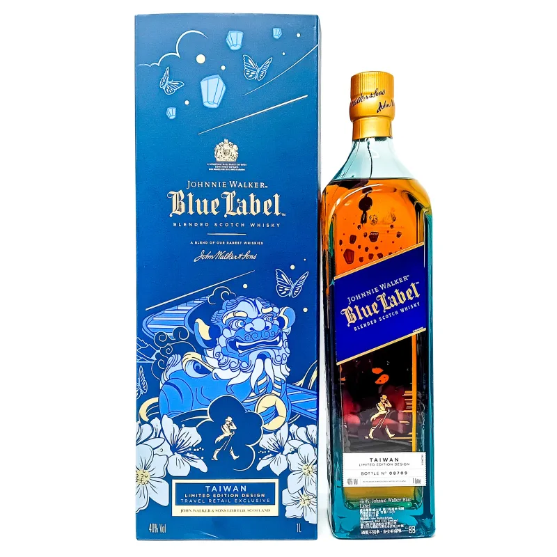 Johnnie Walker Blue Label Taiwan Limited Edition (1L, 40%)